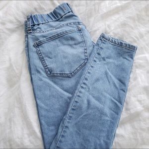 Free people Low rise skinny jeans